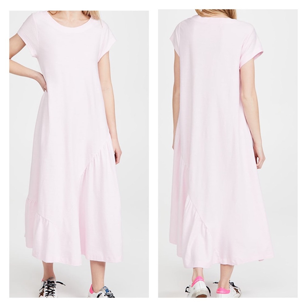 Free People Beach | Lena Midi Linen Blend Dress